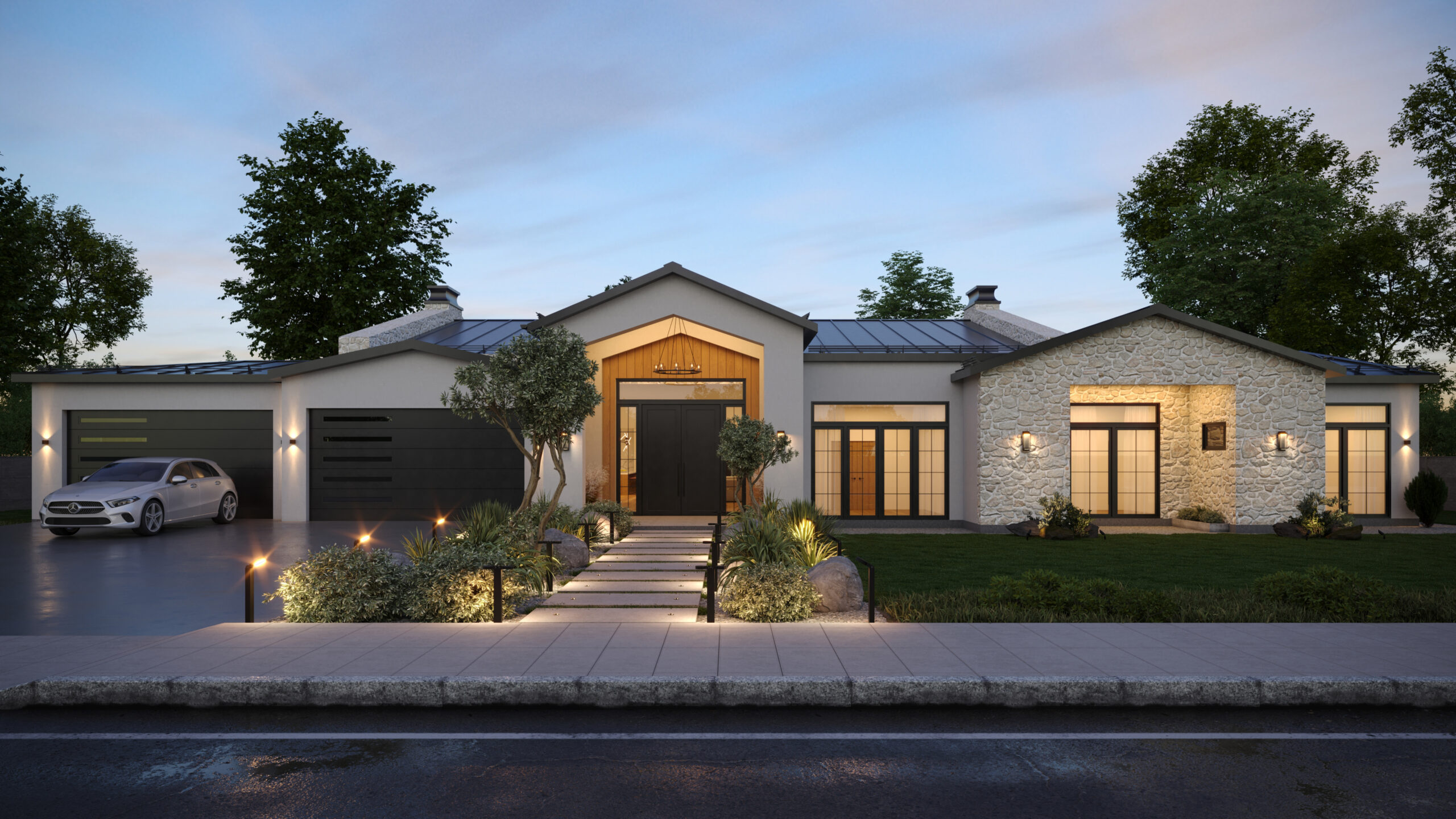 Architectural rendering